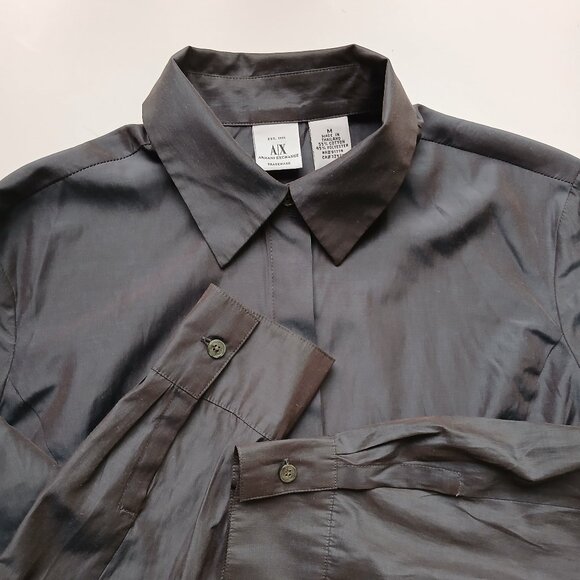 Armani Exchange Button Down Shirt - Picture 8 of 9